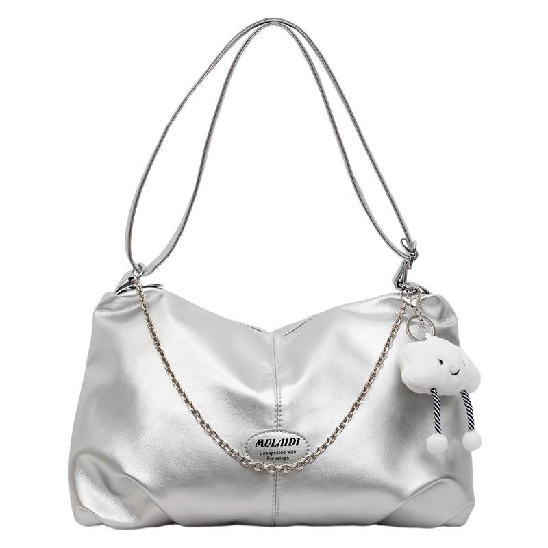 Large Capacity Shoulder Bag Women's Shoulder Crossbody Bag Student Commuter Underarm Bag