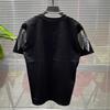 Extra-large Size Diamond-studded Wings Couple-style Short-sleeved Shirt, Loose-fitting and Slimming for Men's T-shirt