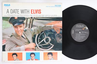 LP Record ELVIS PRESLEY - Date With Elvis LSP2011 RCA 1977 US Rock Used