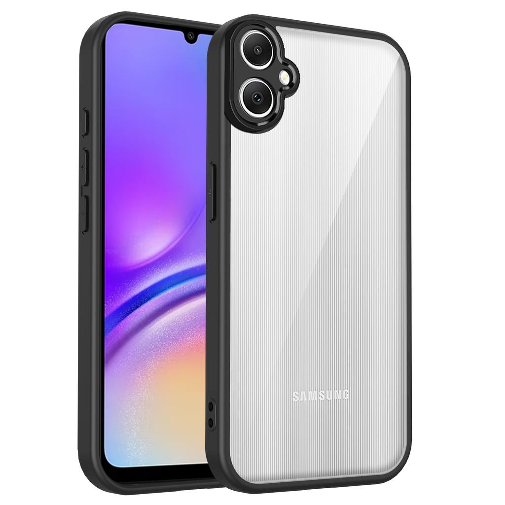 Für Samsung Galaxy A05 Hülle Galaxy F05 Handyhülle Galaxy M05 a05 Cover Air Cushion Silikon Stoßfänger Klare Mattierte Rückseite Hart