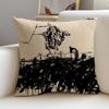 Metal AAvenged SevenfoldS Cushion Cover Breathable and skinfriendly linen pillowcase square removable and washable cushion