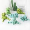 Use Friendly Candle Silicone Frogs Molds Easy Release Frogs Shaped Candle Silicone Molds for Handmade Candle and Soaps