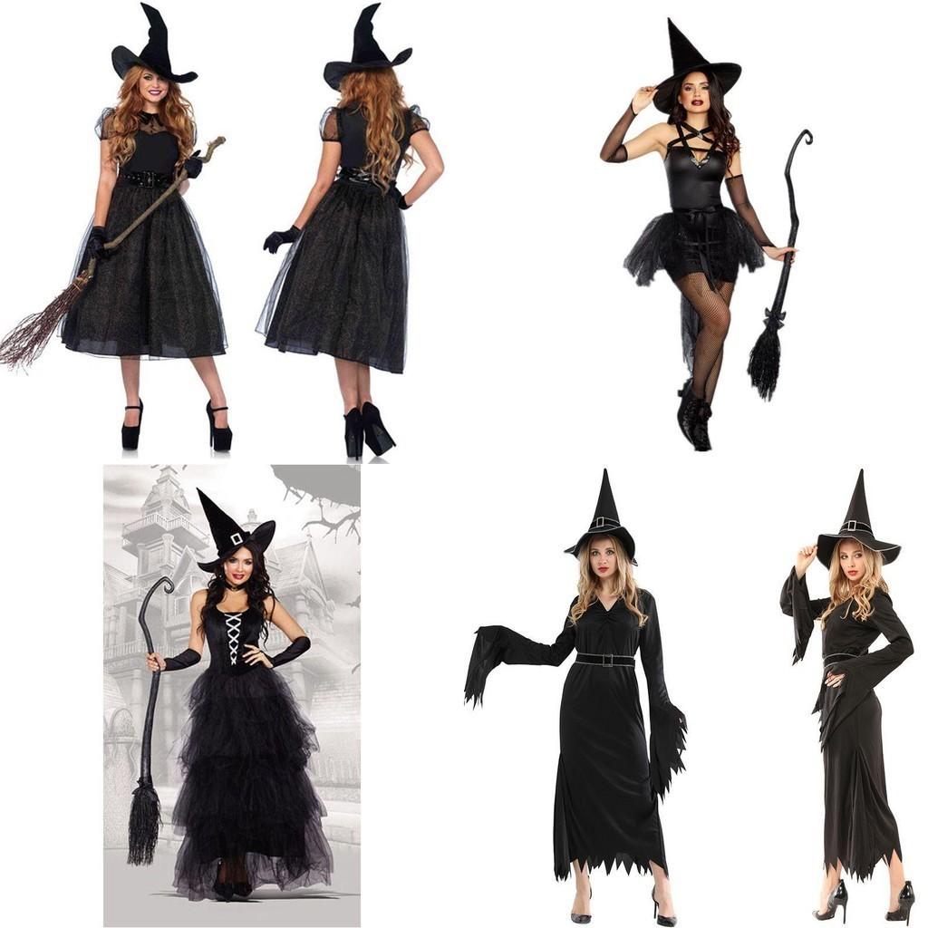 Stunning Women's Witch Cosplay Outfit With Charming Accessories For Festive Occasions