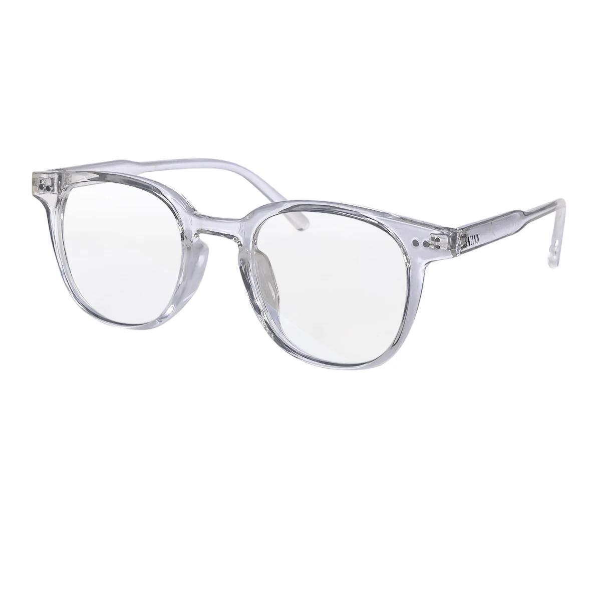 

SHINU Progressive Multifocals for Distance and Near Multifocal Prescription Lenses Reading Glasses Unisex Tr90 Frame Size 144mm up 0 down 200