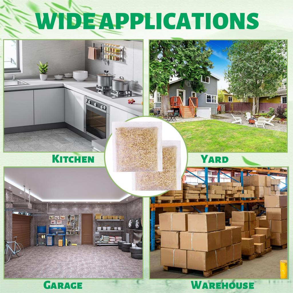 Plant Components Drive Away Rodents And Rodent Control Kits