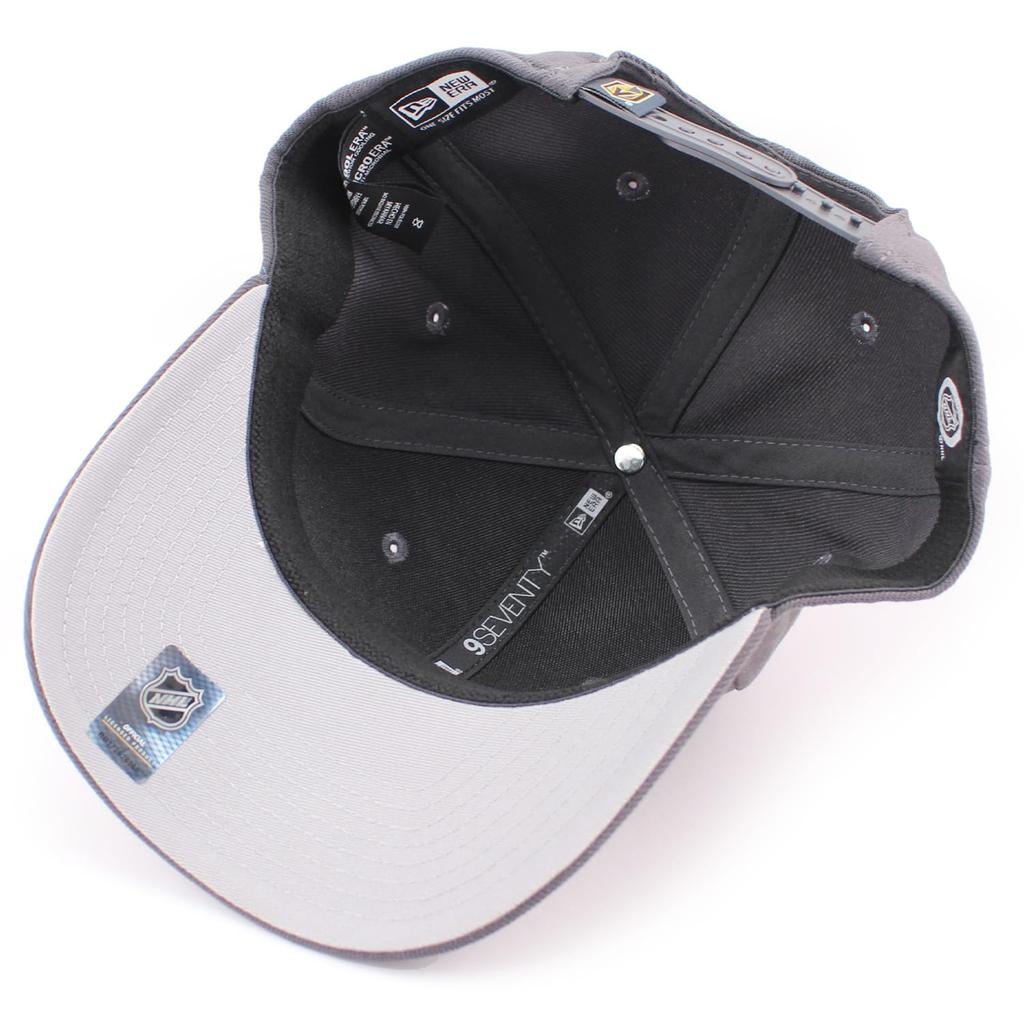 New Era 9SEVENTY Stretch Snapback Las Vegas Golden Knights NHL Stretch Snapback Ice 970SS Cap, Cap, Graphite, Hockey, [Used]