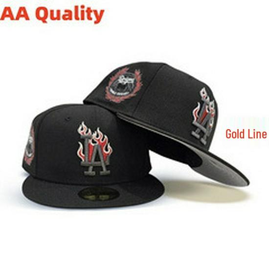 American Baseball Flat Brim Cap – LA Dodgers, NY Yankees, BOS Sox Embroidered Design, All Sizes