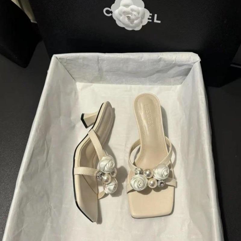 Fashion Women Mid-Heeled with Shallow Mouth Shoes Ladies Slippers Sexy Woman Shoe Sandals 2025 Sexy Platform Pumps Party Pumps