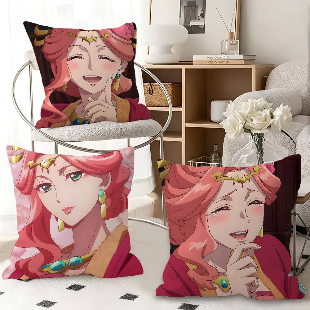 1pc Gyokuyou Anime Characters Pillow Case Fashion Square Pillowcase Bedroom Sofa Room Ins Decoration Leisure