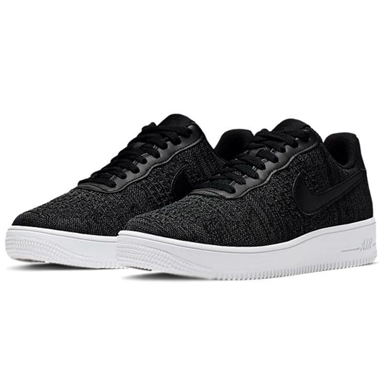 New Nike Air Force 1 Flyknit 2.0 Black CI0051-001