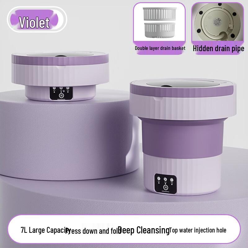 LISM Foldable Mini Underwear Washing Machine