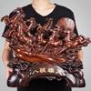Chinese Style Creative Lucky Eight Horses Resin Auspicious Gifts Home Crafts Living Room Desk Ornaments Statue Opening Gifts