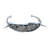 Modern Punk Sunglasses Metal Studded Sun Protections Lightweight Comfortable Eeywear Costume Accessories For Concerts Travel