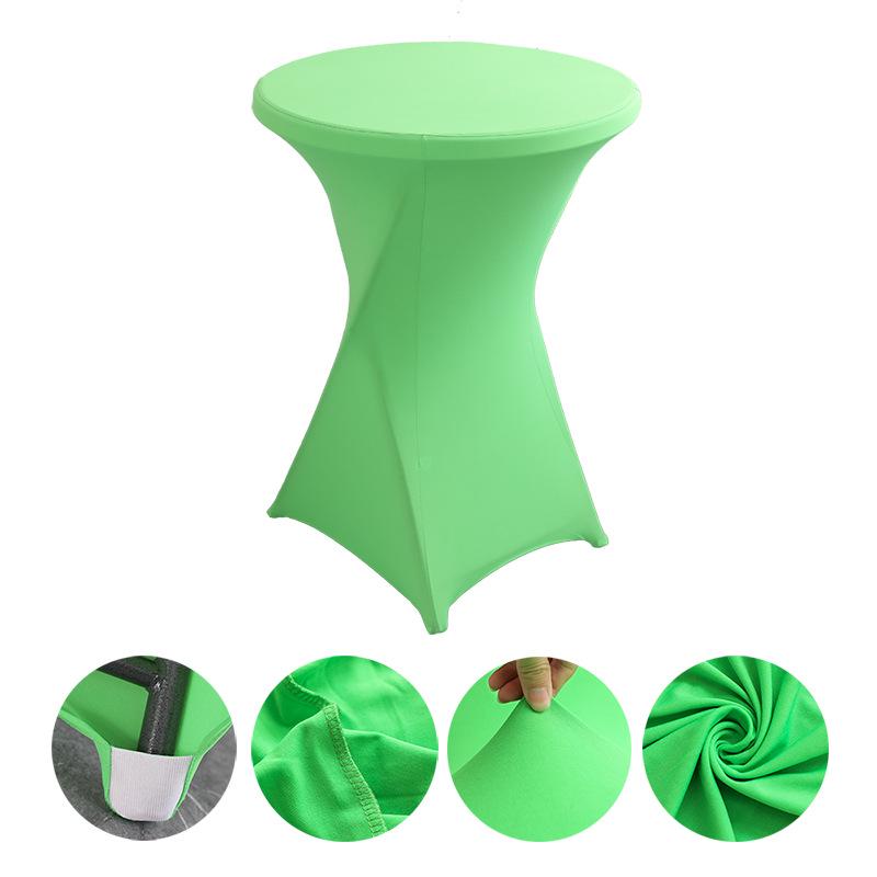 Copritavolo Elastico Universale di Alta Gamma in Spandex per Matrimoni e Banchetti