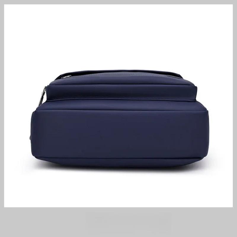 Men's Crossbody Bag - Multi-Compartment Business Shoulder Bag with Adjustable Strap, Compact Design for Travel & Everyday Use