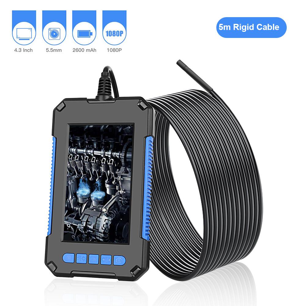 P40 Cameră de inspecție pentru endoscop industrial portabil, portabil, IP67, lentilă de 5,5 mm, rezistentă la apă