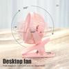 USB Mini Wind Power Handheld Clip Fan Convenient And Ultra-quiet Fan High Quality Portable Student Cute Small Cooling Ventilador