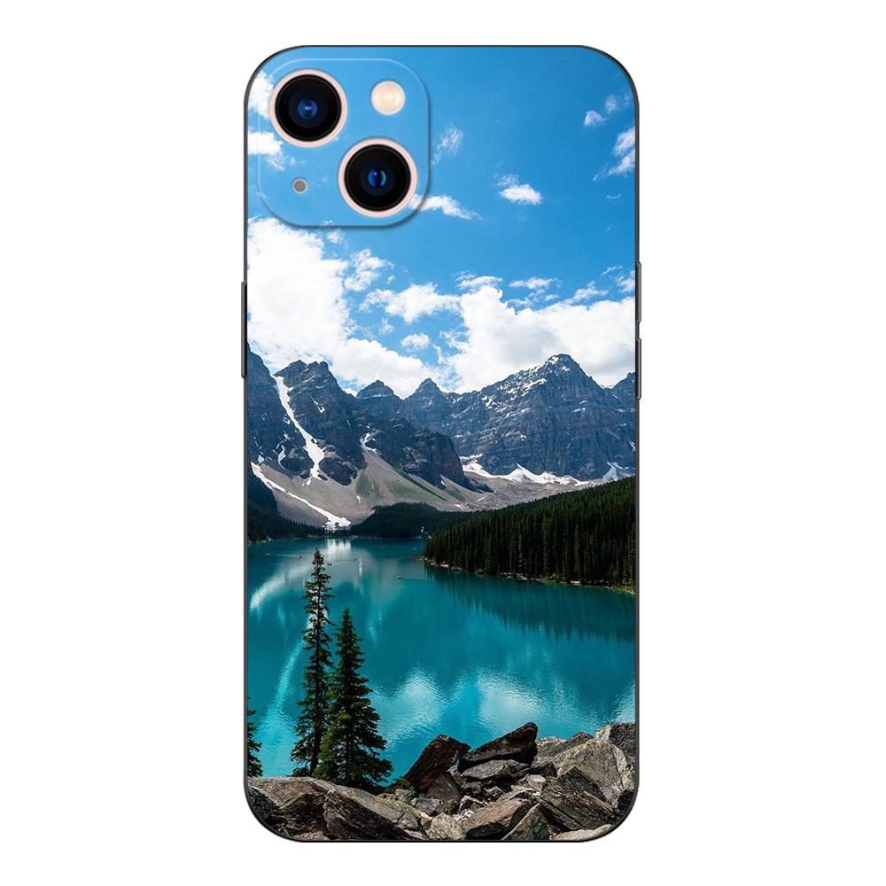 

Чехол для iPhone Scenic Mountain для 14/13/12/11 Pro Max 5/5S/SE 2016