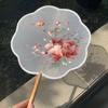 Chinese Ancient Style Fan Female Fan Embroidered Fan Embroidered Fan Suzhou Double Sided Embroidered Fan Commemorative Gift