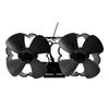 Fireplace Fan Heat Powered Powerful Wood Stove Blower Pellet Stove Fan Low Noise Wood Burner Fan Thermal Fan For Wood Burning