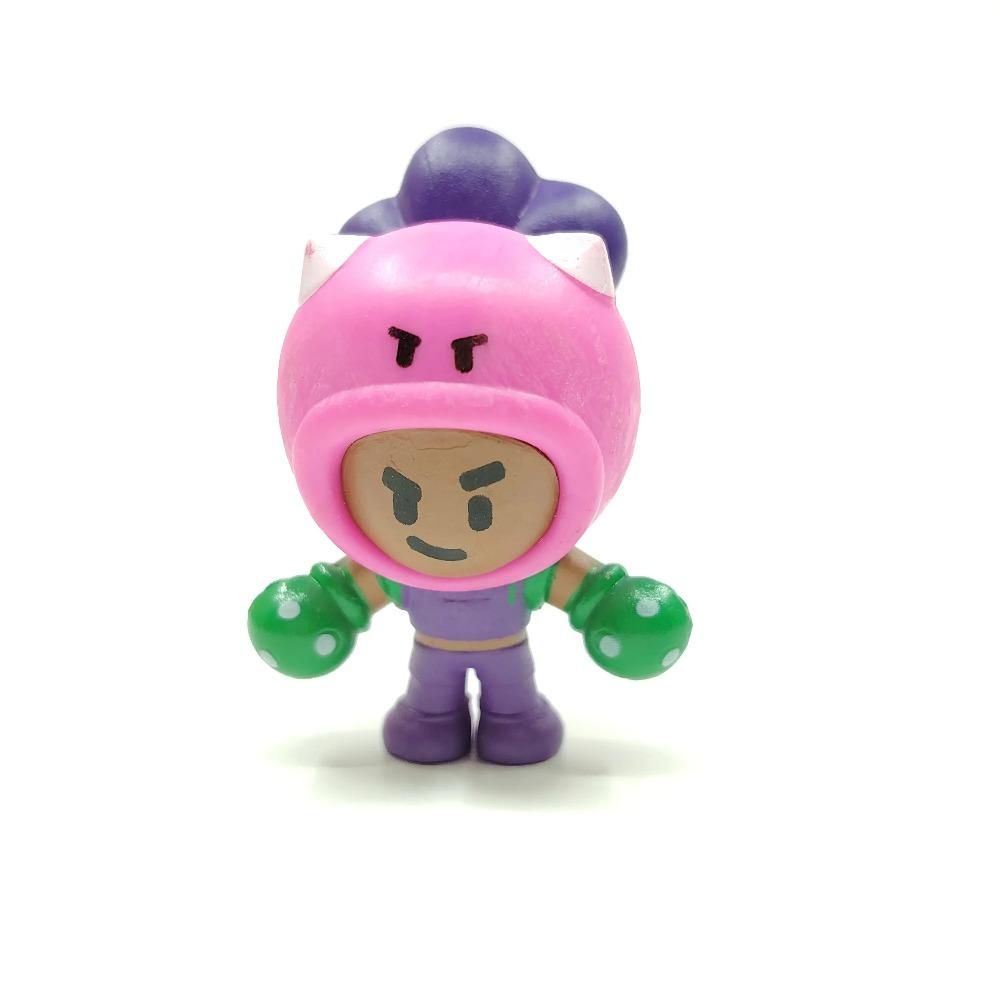 1pcs Original Supercell Heros Leon Crow Spike Collectible Figures Series 1 License Ultra Rare Gold Silver Collection Toy Gifts