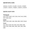 Llano Laptop Battery for Lenovo ThinkPad E-Series