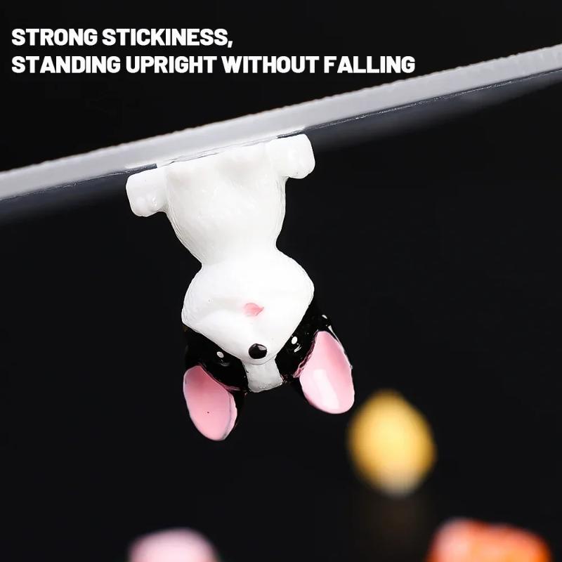 60/120/300pcs Double -sided Glue Pads Adhesive Sticker for Blind Box Landscape Doll Foot Fixed Glue Transparent Seamless Patch