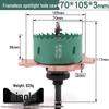 Frameless Downlight Hole Opener for Recessed Box Embedment In Woodworking & Plasterboard