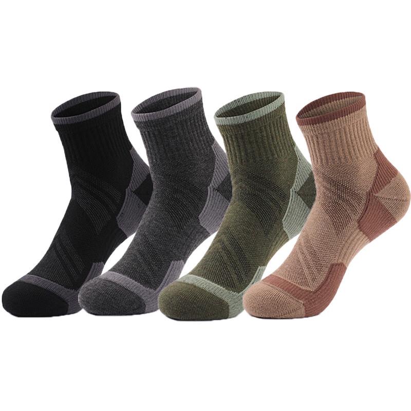 Merino Wool Thickened Sweat-Absorbing Socks (3 Pairs)