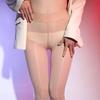 15D Horse Oil Shiny High Waist Pantyhose Women Sexy Close / Open Crotch Tights Plus Size Stretchy Nylon Anti-hook Stockings