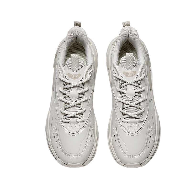 Anta Abrasion Resistant Cushioning Low top Chunky Sneakers Men's 112518841-8