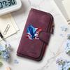 Patriotic Eagle Print Forever Wallet Long Stylish Functional Purse for Daily Use