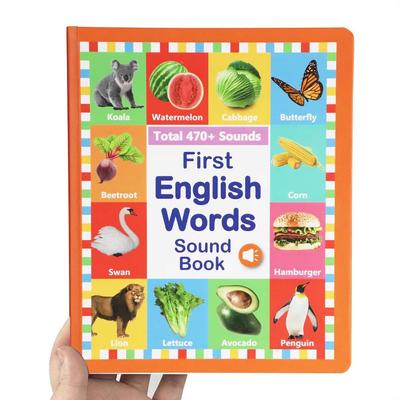 Cross-border Interactive English Reading Book for Kids: Fun, Smart Audio Learning and Early Education Toy