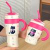 Stainless Steel Cat Thermos Cup Portable Coffee Mug Fashion Insulation Cup  Office