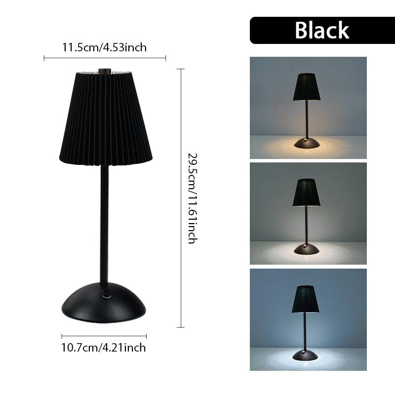 Rechargeable LED Table Lamps Touch Desk Lamp Wireless Night Light Restaurant Bar Desktop Mood Lighting Bar Decoration