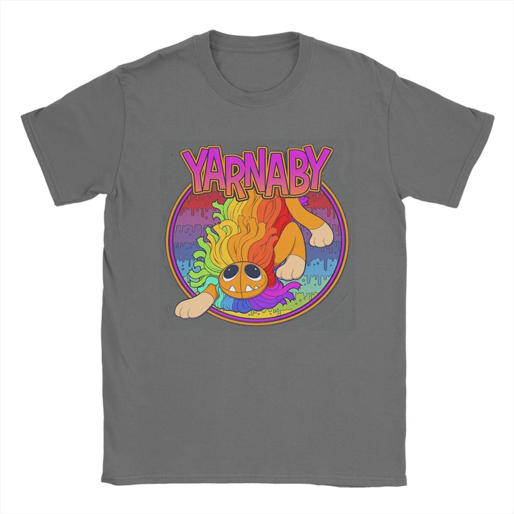 Yarnaby Tričko Poppys Hippie Trička Krátký Rukáv Vtipná Topy Letní Bavlna Kulatý Výstřih Oversized Trička