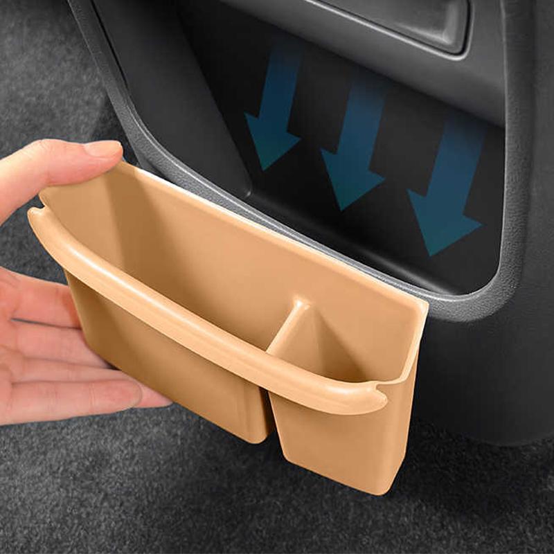 For Geely Galaxy Starship 7 EM-i 2024 2025 Silicone Armrest Rear Air Vent Storage Box Car Trash Can Organizer Accessories Kit