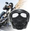 .Skull Mask Motorcycle Mask Bicycle Riding Windproof Full Face Skeleton Protective Mask Colored Goggle Tactical Cycling Bike
