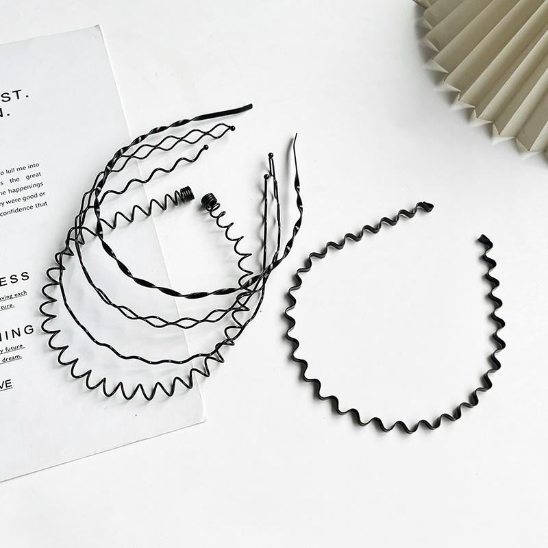 AISHG Non-slip Wash Wave Hair Bands for Women Invisible Movement Tide Simple Back Headwear Korean Hairband Girl Hair Accessories