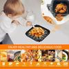 Air fryer Grill Pan for BLACK+DECKER Purify 6QT Air Fryer, 8.1’’×8.1’’ Air Fryer Replacement Parts Grill Plate Crisper Plate Accessories