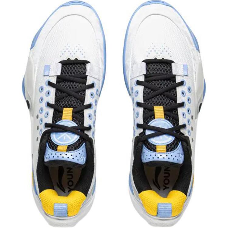 Li Ning Kids Basketball All City 13 Wade All City Comfortable Lightweight Non-Slip Wear-Resistant Low-Top Kids Basketball Shoes YKBV010-3