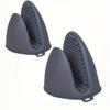 2pcs Silicone Air Fryer Tools | Multi-Purpose Utensils for Dishes/Chopsticks, Thermal-Safe & Easy Grip,Small Pot Holder
