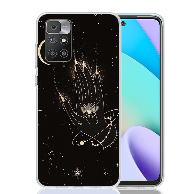 Witches Moon Tarot Mystery Totem Phone Case For Xiaomi Redmi 12C 13C 14C 12 13 10 10A 10C 9 9A 9C 9T 8 8A 7 7A 6 6A K70 K60 K40