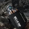 Large Capacity 800ml-2000ml Glass Water Bottles With Tea Strainer Travel Portable Tea Infuser Bottle For Sport Camping Drinkware