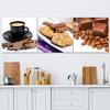Set de trei poze print canvas Coffee Sweets