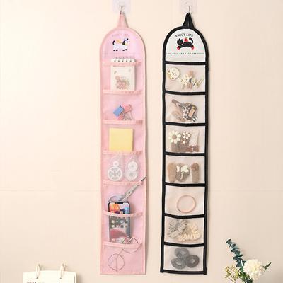 Hanging Socks and Underwear Special Storage Bag Hanging Bag Breathable Net Bag Dormitory Sundries Behind Wardrobe Door. Accommodation and Finishing