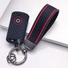 Silicone Key Fob Cover with Wrist Keychain Compatible with Yamaha NMAX Aerox NVX XMAX QBIX Mio Gravis XSR 155 300 400 900