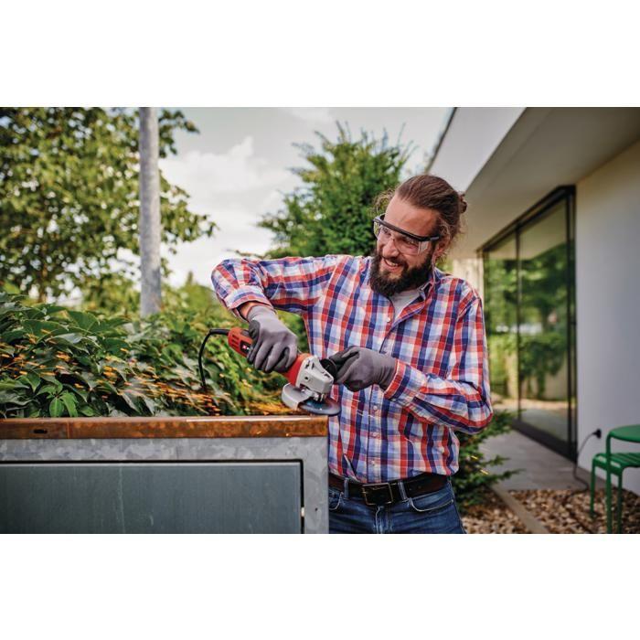 Einhell Meuleuse D'angle 125mm TC-AG 125/850 (850W, Poignée Supplémentaire 2 Positions, Sans Disque De Coupe)