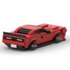 Dodge Challenger MOC Speed 8-Stud Racing Car Building Blocks - Gift for Men