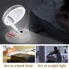 LED Makeup Mirror With 1/10X Magnification - Double Sided, Adjustable, Foldable Vanity Mirror for Travel
